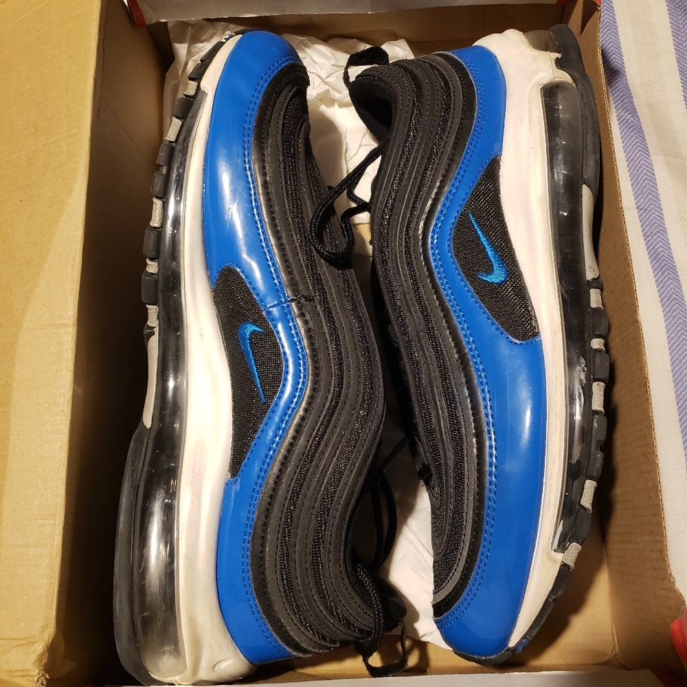 nike air max 97 royal sz 10.5